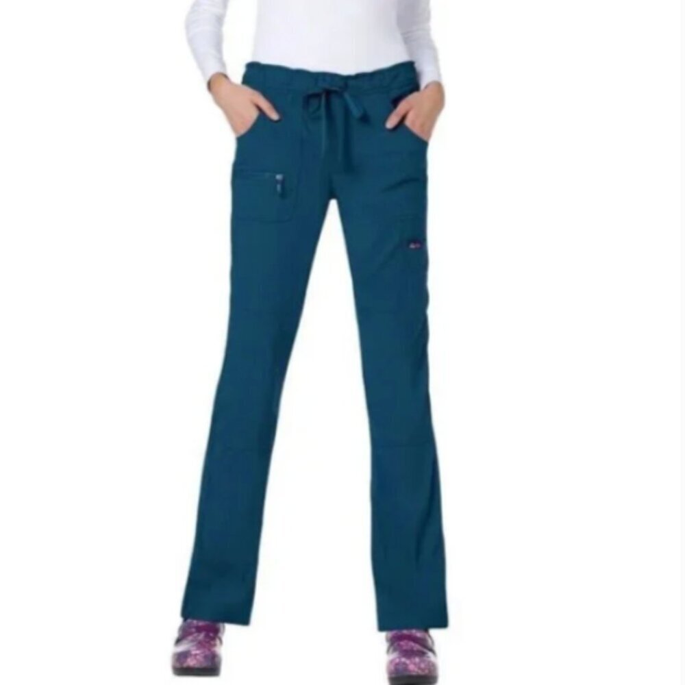 Koi Lite Peace Scrub Pants Slim Fit Mechanical Stretch 2X Petite #157V